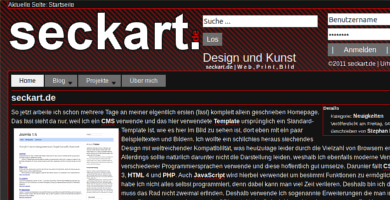 Die Webseite von Stephan(mir)